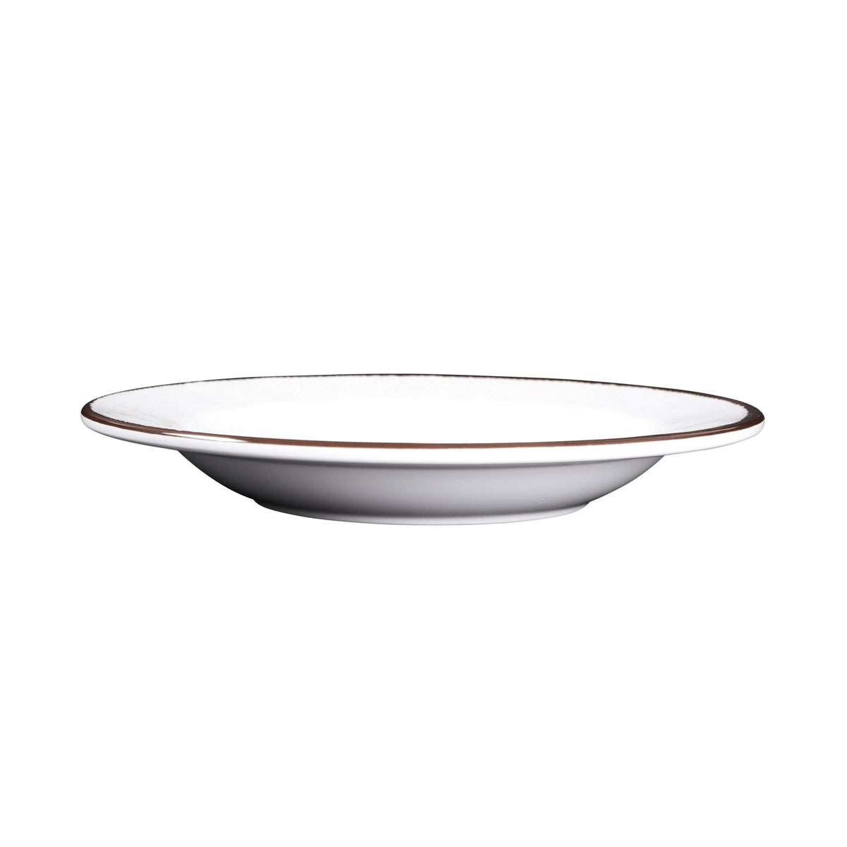 Round Crackle Pasta/Soup Bowl by Elite Global Solutions – 18 oz., 18 fluid_ounces, Melamine, White, Pack of 6