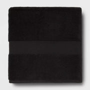 Threshold Performance Plus Heavyweight Cotton Terry Washcloths by Generic – Washcloths, Cotton, Black, Model 191908978871