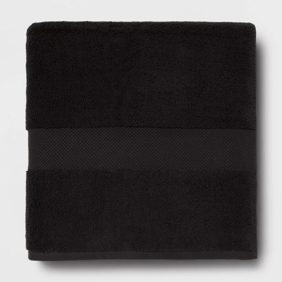 Threshold Performance Plus Heavyweight Cotton Terry Washcloths by Generic – Washcloths, Cotton, Black, Model 191908978871