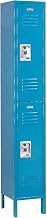 Global Industrial Infinity Two-Tier Two-Door Locker with Recessed Handle &