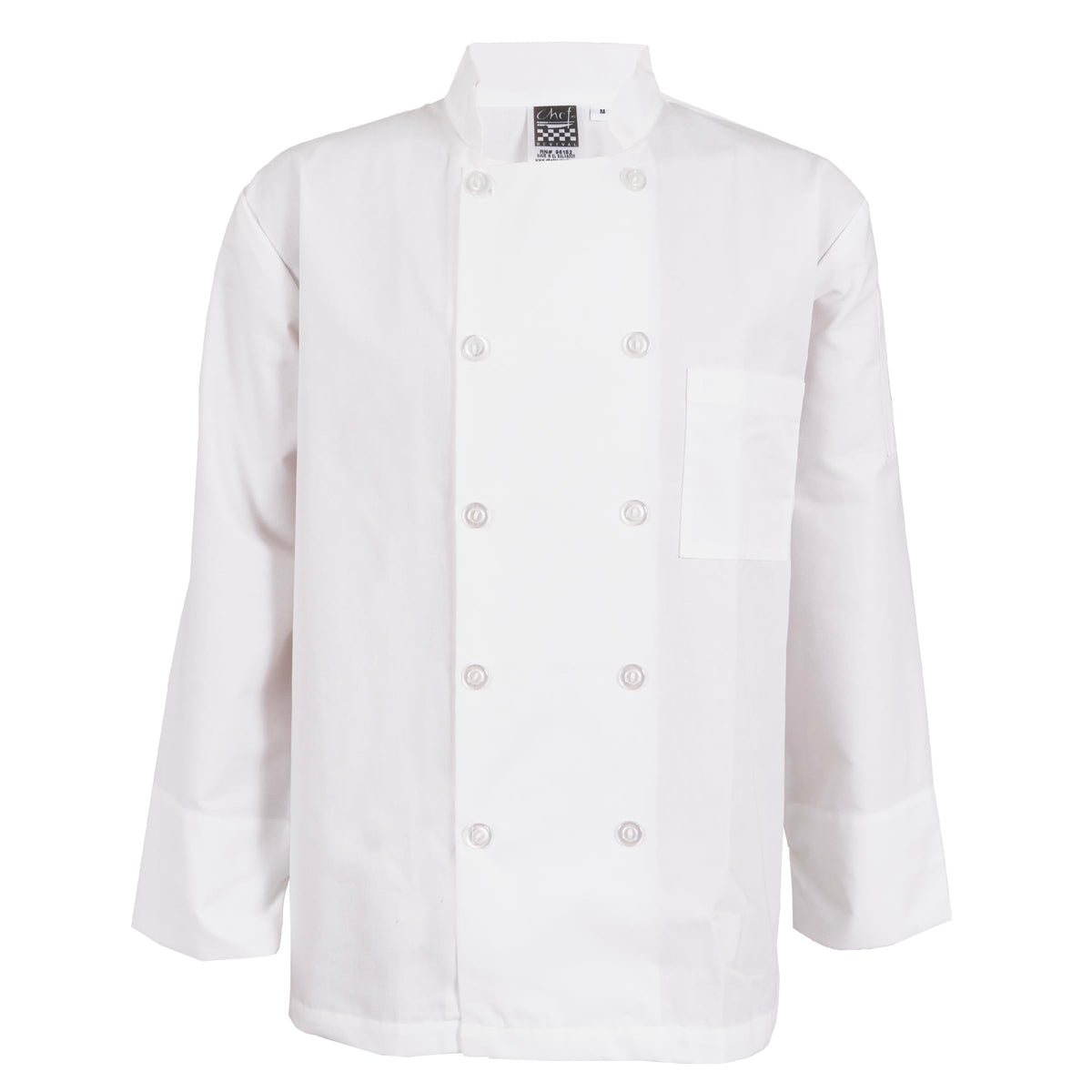 Chef Revival White / Large / Chef Jacket Clothing
