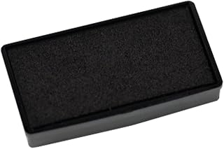 061897 Premium Repacement Ink Pad For Self-Inking COSCO 2000 Plus P20 Stamp, 7/8" x 1-1/8", Black Ink