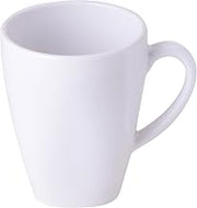 Yanco NS-9110W Nessico Mug, 10 oz Capacity, 3.25" Diameter, 4" Height, Melamine, White Color, Pack of 24