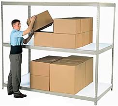 Global Industrial Additional Shelf With Laminated Deck 96"W x 36"H, Gray