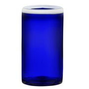 Leon Mexican Glassware by 10 Strawberry Street – Hiball, 16.0 fluid_ounces, Recycled Glass, Leon Cobalt, Pack of 4