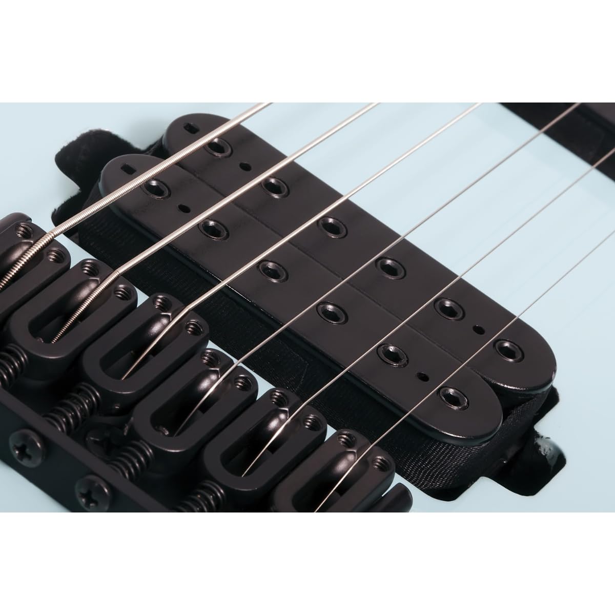 John Browne Tao-6 Electric Guitar - Azure by Schecter – Stainless Steel, Azure