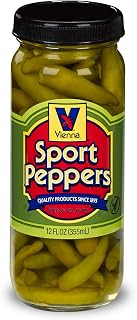 Vienna Beef VIENNA SPORT PEPPERS, 12 OZ, FOR CHICAGO DOGS