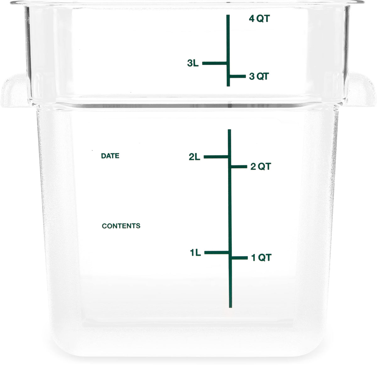 Carlisle FoodService Products 6 / Clear / 4 Quart Container Container Sets