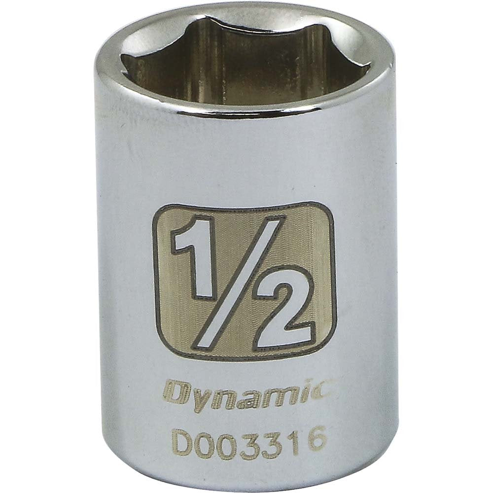 Tools 1/4" Drive 6 Point Sae by Dynamic – 5/16-Inch, Metal, Chrome Finish, Model D003310
