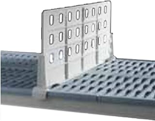 Metro MQD18-8 MetroMax Q Polymer Standard Duty Shelf Divider, 18" Length x 8" Height