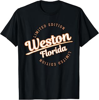 Retro Athletic Weston FL Apparel T-Shirt