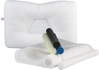 Core Products Tri-Core Cervical Pillow, Firm, Full Size Double Core Select Foam Cervical Pillow, Adjustable