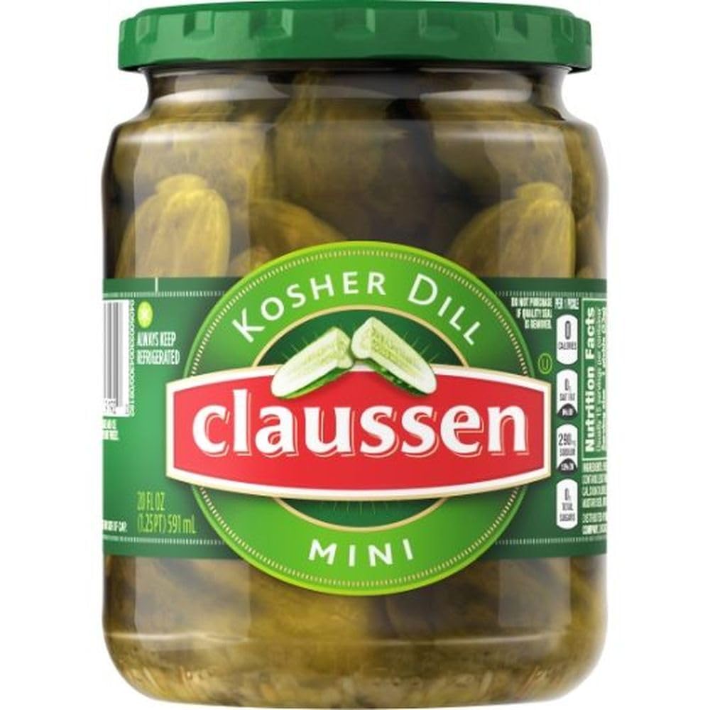 Kraft Dill Mini Pickle by Claussen – Mini, Pack of 12