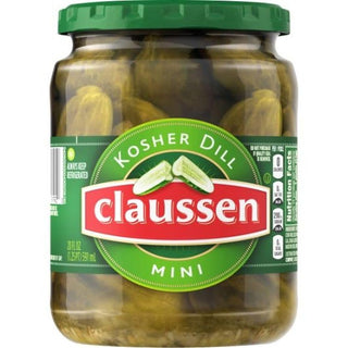 Kraft Dill Mini Pickle by Claussen – Mini, Pack of 12