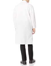Red Kap Medium / White / Snap Front Spun Polyester Butcher Coat Outerwear