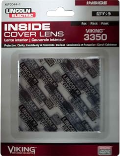 Lincoln Electric Viking 3350 Series Inside Clear Cover Lens, 5/Pack