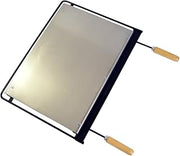 Imex El Zorro 71611 Stainless Steel Barbecue Griddle 56 x 41 cm Grey