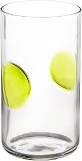 Bormioli Rocco Giove Cooler Glasses, Green,Set of 6