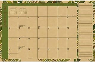 LANG Tropic Kraft Deskpad Calendar (21991085104)