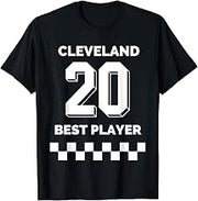 Cleveland 20 Best Player Team Cute Costume Player Tees T-Shirt