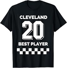 Cleveland 20 Best Player Team Cute Costume Player Tees T-Shirt