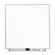 Matrix Modular Magnetic Whiteboard by Quartet – 16"W x 16"H, Aluminum, Silver, Model M1616