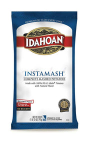 Seasoned Instamash Mashed Potato Flakes by Idahoan – 1.75 Pound, Pack of 12