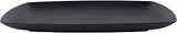 Elite Global Solutions JW7312-B Rectangular Platter, 12 1/4" x 8 1/2" x 1 1/8" h., Melamine, Black (Pack of 6) | Dishwasher safe, Shatterproof, Buffet, Dinner portion, Stackable, Great for Entrees, Salads, Desserts and Appetizers