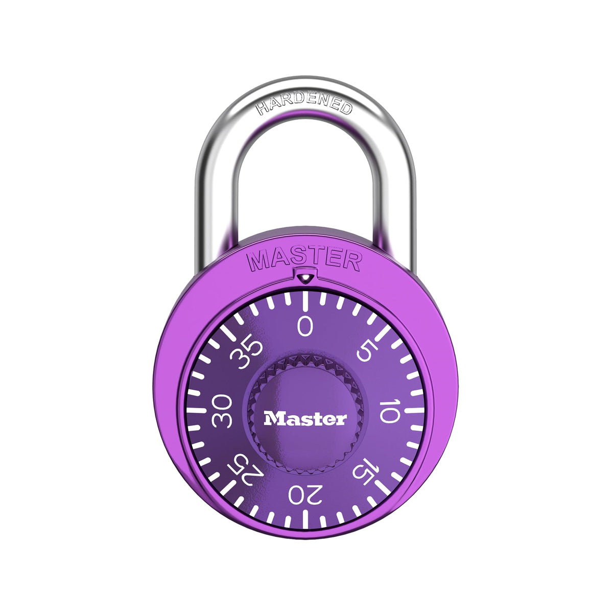 Master Lock Purple / 1 / 1 Pack Combination Padlocks