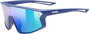 Uvex skyrise Jr., Unisex Kids Sports Glasses, Blue Matte, One Size