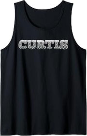 Curtis Name Dad Fix It Husband Strong Father Builder Smart Tank Top