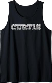 Curtis Name Dad Fix It Husband Strong Father Builder Smart Tank Top