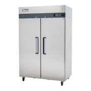Two Door Reach-In Refrigerator by Migali – 49 cubic feet, 49.0 cubic_feet, Stainless Steel Exterior and Interior, Stainless Steel, Model C-2R-HC