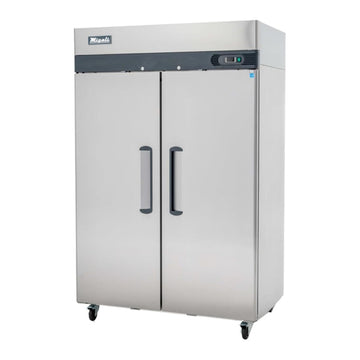 Two Door Reach-In Refrigerator by Migali – 49 cubic feet, 49.0 cubic_feet, Stainless Steel Exterior and Interior, Stainless Steel, Model C-2R-HC