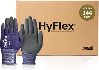 Ansell HyFlex 11-561 Vend Pack Industrial Gloves - Size 8, Blue (Case of 144)