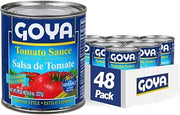 Goya Foods Low Sodium Tomato Sauce, 8 Ounce (Pack of 48)