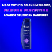 Clinical Strength Advanced Oil Control Anti-Dandruff Shampoo by Head & Shoulders – 13.5 Fl Oz (Pack of 6), 블루., Pack of 6, Model 030772161647