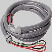 Diversitech 6-12-6NM Number-6 Non Metallic Conduit Whip, 1/2" x 6' AWG 10 THHN