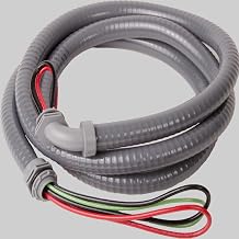 Diversitech 6-12-6NM Number-6 Non Metallic Conduit Whip, 1/2" x 6' AWG 10 THHN