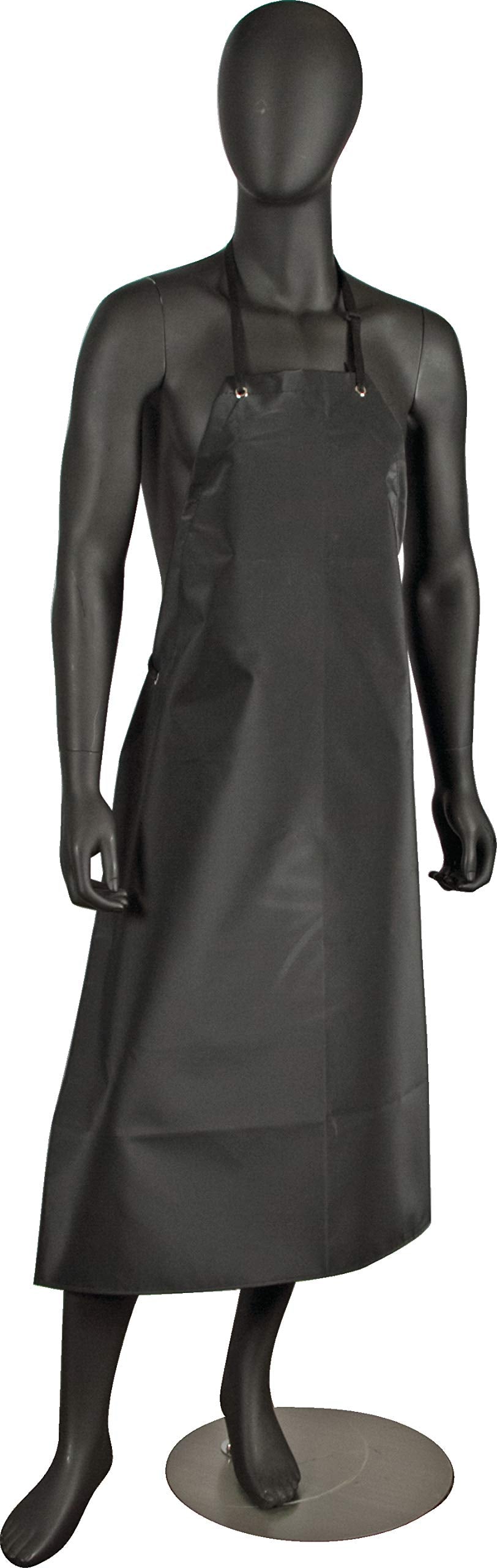 San Jamar Black / 43 x 29 Inch / Bib Aprons