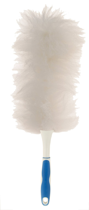 Ergonomic Overmold Lambswool Duster by Ettore – 12-Inch, Wool, White, Model 48612