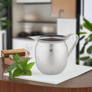 Stainless Steel Bell Creamer by Winco – 8 Ounces, 8.0 fluid_ounces, Stainless Steel, Model BCS-8
