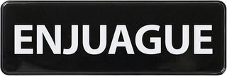 Winco Information Sign, medium, Black