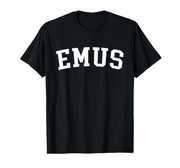 Emus T-Shirt by Emus - Style – Black, Model T0MZ9GTV9FV