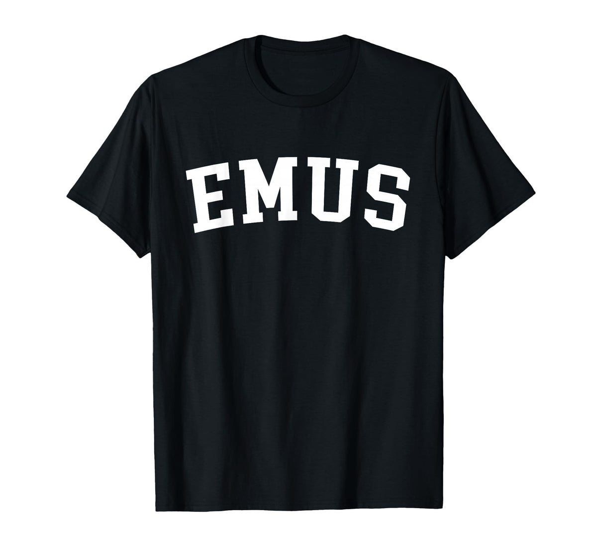Emus T-Shirt by Emus - Style – Black, Model T0MZ9GTV9FV