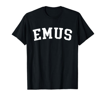 Emus T-Shirt by Emus - Style – Black, Model T0MZ9GTV9FV