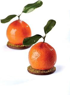 Pavoni Tutti Frutti Silicone Baking Mold Freezing Mould, Tangerine