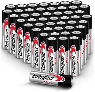 Energizer AA Alkaline Batteries, Max, Long Lasting Double A Batteries Deliver Dependable Power for Everyday use & Emergency situations, Trust in The Brand for Reliable Power and Performance!