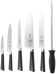 Mercer Culinary 10" / Knife Set in Roll / Black Knife Block Sets