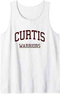 Curtis High School HS Staten Island NY Retro Tank Top